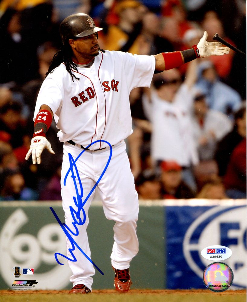 Hanley Ramirez Autographed 2009 Game Used White Pinstripe Marlins Jersey  (MLB)
