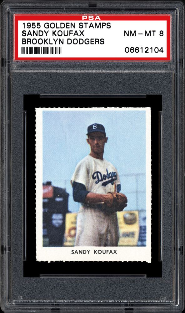 1955 Golden Stamps Sandy Koufax (Brooklyn Dodgers)
