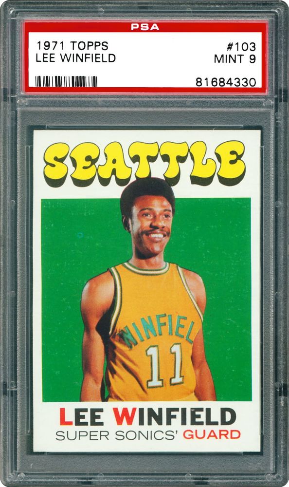 1971 Topps Lee Winfield | PSA CardFacts®