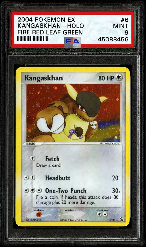 2004 Nintendo Pokemon Ex Fire Red Leaf Kangaskhan-Holo | PSA CardFacts®